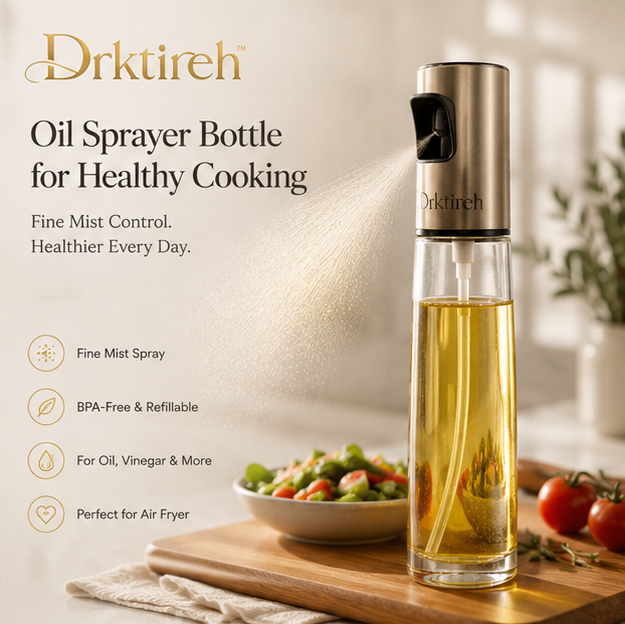 Drktireh™ Oil Sprayer Bottle for Cooking & Air Fryer